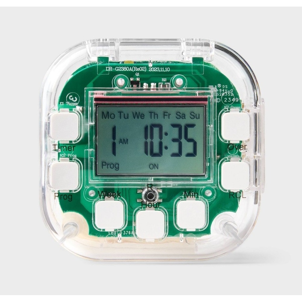 Heyday Digital Outlet Timer Intertek Indoor Plug-In Timer w/ Screen